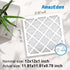 12x12x1 Air Filter MERV 8, AmazEden MPR 600 Pleated HVAC AC Furnace Dust Defense Air Filters Replacement (Exact Dimensions: 11 3/4"x11 3/4"x3/4") ...