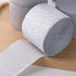 Koogel 4 Crepe Paper Rolls, Silver Crinkled Paper Crepe Paper Streamers Party Decorations for Paper Crafts Birthday Wedding 1.8 Inch x 82 Ft/Roll...