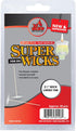 Ner Mitzvah Self Standing Cotton Wicks for Glass Oil Cup, Large Tabs, 2.5 inch Wicks, No Floater Needed, for Candle Lighting, Multipurpose (Pack o...