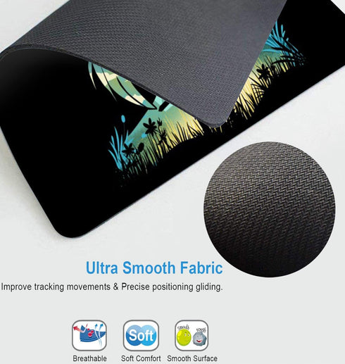 Anime Square Custom Mouse Pad, Gaming Mouse Pad Non-Slip Rubber Base, Laptop Mouse Pad, Office Desktop Mouse Pad (AB-04)...