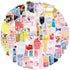 Cute Cartoon Drinks Stickers 50 Pcs Trendy Style Stickers Laptop Stickers Pack Cool Sticker for Pad MacBook Car Snowboard Bicycle Luggage Water Cu...