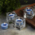 DEYBBY SoyWax Scented Tealight, 12 Pack Natural Fragrance Long Lasting Clear Cup Aromatherapy Candle Set, Smokeless& Long Lasting|for Gfit, Annive...