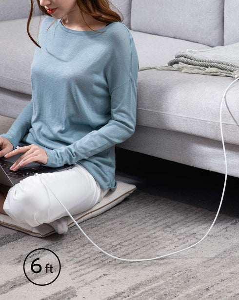 Anker Powerline III USB C to C 100W 6ft Charging Cable for iPhone 15/15 Pro, iPad Mini 6, iPad Air 4, MacBook Pro, Samsung Galaxy S23+/S23 Ultra (...