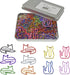 100 pcs Cat Paper Clips Cute, Cat Bookmark Clips, Cat Lover Gifts for Women, Cat Office Supplies Gifts Cat Office Desk Accessories for Work School...