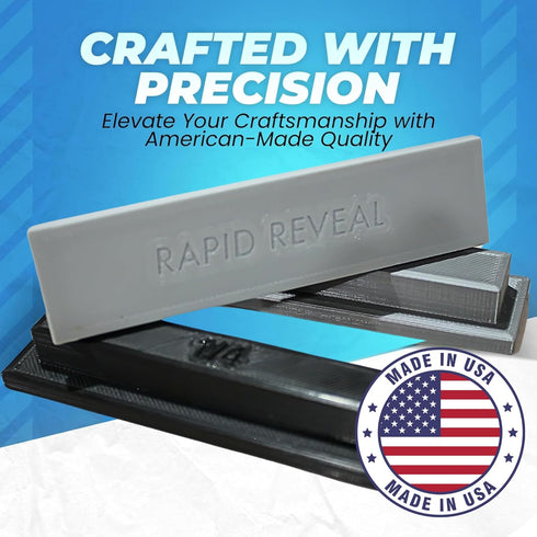 Trim Reveal Tool 1/4" - Precision Trim Gauge - Door Reveal Marking Tool - Non-Damaging Hard Plastic - Accurate Jamb Marking - Finish Carpentry & W...