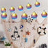 Beach Seashell String Lights 8.3FT Ocean Themed Decorative Lights 10 LED Seashells Lights, Plug-in Warm White Fairy Lights for Patio Garden Weddin...