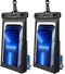 newppon Floating Large Waterproof Phone Case :2 Pack Float Underwater Cellphone Holder Protector - Universal Floatable Cell Water Proof Dry Bag Po...