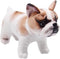 Lifelike French Bulldog Stuffed Animal Simulated Plush Puppy Toy Doll Super Realistic Amber Dogs Act Like Real Excellent Gifts for Kids Birthday P...