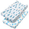 Changing Table Pad Cover Elastic Changing Pad Cover Premium Baby Changing Pad Cover 2 Pack for Boys Girls Unisex Soft Comfortable Safety (Bubbling...