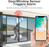 WiFi Door and Window Sensor: Wireless Contact Sensor with Free App Notification Alerts, Smart Door Sensor for Alarm System & Smart Home Automation...