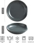 LYEOBOH Ceramic Spoon Rest for Stove Top, 5 Inch Kitchen Spoon Rest Cooking Spoon Holder Farmhouse Spatula Holder, Drip Tray for Multiple Utensils...
