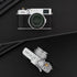 Haoge Lens Filter Adapter Ring for Fujifilm X100VI Fuji FinePix X100V Camera fit 49mm UV CPL ND Filter Lens Cap Replace Fujifilm AR-X100 Silver...