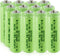 NiMH 1.2V 600mAh Rechargeable AA Batteries, Double A Rechargeable Batteries for Solar Lights Replacement, Mouse, Keyboard, Remotes, Flashlight,Ele...