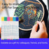 12 Pieces Fabric Pen Disappearing Ink Pen 6 Color Water Erasable Pen Fabric Marker for Sewing Embroidery Supplies DIY Tracing Tools...