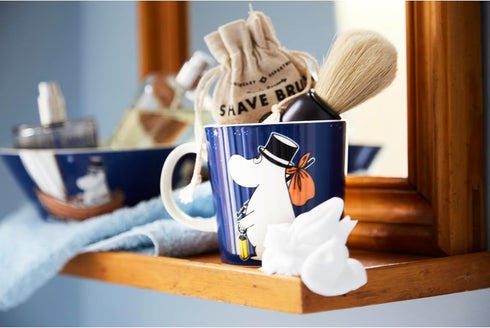 Arabia Moomin Mug 10oz Moominpappa Deep Blue...