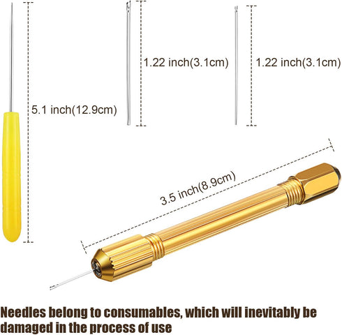 Set of 10 Doll Hair Rooting Holders Reroot Rehair Tools for Girls Doll Hair Making Tools Doll Hair Wig Tool Accessories Doll Breed Hair DIY Suppli...