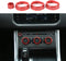 YIWANG Aluminum Alloy Car Interior Decorations Audio and Air Conditioning Knobs Trim for Land Rover Range Rover Sport 2014-2017,Vogue Autobiograph...