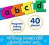 The Learning Journey Magnetic Linking Letters | Set of 40 Colorful ABC Magnets | Lowercase Letters | Fridge Magnets for Toddlers 3+ | Alphabet Let...