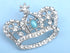 Alilang Vintage Inspired England Royal Prince Queen Crown Crystal Rhinestone Pin Brooch...