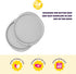 Wilton Recipe Right 12-Inch Pizza Pans, 2-Piece Set, Steel...