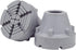 GRAY Crutch Tips & Cane Tip (Pair of 2) – 1 Size Fits All 3/4" 7/8” Inch - Extreme Grip Heavy Duty Crutches Shafts Longest Lasting High Performanc...