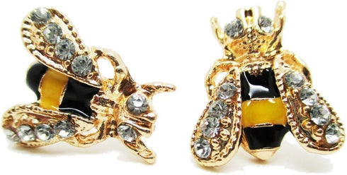 Bumble Bee Stud Post Earrings - New - Pair!...