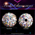 Hicarer 120 Pcs Rhinestone Beads for Bracelets Pen Making 10mm Shiny Crystal Diamond Clay Disco Ball Polymer Round Bead Bulk for Crafting Jewelry ...