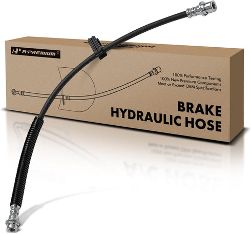 A-Premium Rear Driver Inner Brake Hydraulic Hose Compatible with Select Ford Models - F-250 Super Duty/F-350 Super Duty 2011-2016, F-450 Super Dut...