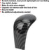 Carbon Fiber Style Interior Gear Shift Knob,Carbon Fiber Style Gear Shift Knob Cover Fit for Nissan Navara Frontier NP300 2015?2019...