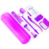 Annhua Braces Kit Cleaning Tools Boxed 8 Pack for Orthodontic, Portable Travel Dental Pick Tool Set for Braces, Interdental Brush, Ortho Wax, Flos...