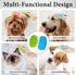 2PCS Dog Bath Brush | Dog Scrubber for Bath | Dog Shampoo Brush | Dog Washing Brush | Dog Shower Brush with Adjustable Handle,Suitable for Pets De...