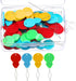 30 Pieces Gourd Shaped Plastic Needle Threaders, Plastic Wire Loop DIY Needle Threader Hand Machine Sewing Tool for Sewing Crafting with Clear Box...