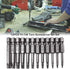 12PCS T5-T40 Torx Screwdriver Bit Set S2 Steel Magnetic Tamper Proof Star Security Torx Head Screwdriver Bits 1/4 Inch Hex Shank Screw Driver Dril...