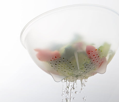 Prep Solutions by Progressive Microwave Food Cover and Colander...