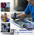 Schwer AIR-SKIN Cut Resistant Gloves AR3900 with Extreme Lightweight & Thin, Level 5 Wire Metal Gloves for Refined Work, Touch-screen, Fiberglass-...