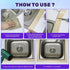 2 Rolls Caulk Tape Waterproof Self Adhesive, Toilet Caulk Strip Sealant Tape Sealing Strip for Bathroom, Kitchen, Shower, Bathtub Caulking Tape, 1...