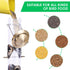 MIXXIDEA Metal Tube Bird Feeders for Outdoors Hanging Bird Feeders for Outside Wild Birds Feeder 6 Ports Hanging Bird Feeder Attract Birds in Your...