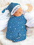 Baby Swaddle Blanket and Headband Set, Newborn Receiving Blanket Swaddle Wrap for Girls and Boys, Swaddling Blankets Neutral for Newborn? Soft and...