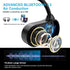 Air Conduction Headphones, Wireless Bluetooth 5.3 Earphones with Mic, IPX6 Waterproof Sweatproof Lightweight Open Ear Sports Headset for Outdoor R...