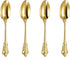 KEAWELL Luxury 6.3" Teaspoons, 18/10 Stainless Steel, Gorgeous Small Spoons, Stirring, Mixing, Sugar, Cake, Dessert Spoons, Mini Antipasto spoons ...