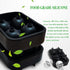 Skull Ice Cube Maker Tray 3D Silicone Ice Skull Maker for Christmas Halloween Whiskey Cocktails Juice (Black)...