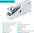 Handheld Sewing Machine, Quick Mini Sewing Machine, Cordless Portable Electric Sewing Machine with Sewing Accessories for Beginners, Suitable for ...