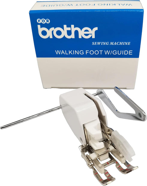HONEYSEW Open Toe Walking Foot W/Guide for Brother Sewing Machine Quilting and Sewing Stitch Through Multiple Layers...