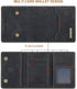 SZHAIYU 2 in 1 Detachable Back Cover Compatible with iPhone 13 Pro Max Wallet Case with Card Holder Leather Pocket Slim Phone Cases 6.7'' (Black)...