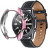 Compatible with Samsung Galaxy Watch 3 41mm 45mm Case,Soft TPU Fashion Plated Metal Color Frame Shock Resistant Proof Cover Protective Protector S...