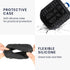 kwmobile Silicone Case Compatible with UE Wonderboom 2 / Wonderboom 1 - Case Protective Mini Speaker Cover - Black...