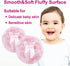 Large Fluffy Powder Puff, Body Cosmetic Powder Puff, Soft Face Body Powder Puff for Baby& Kid& Adult (4 Inch, Pink)...