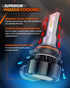 SEALIGHT 9006 LED Fog Light Bulbs Yellow, 600% Brightness 9006 HB4 LED Fog Light, 3000K Amber Strong Penetration 9006 Fog Light Led Bulb Yellow Re...