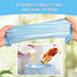 4 Gallon Colorful Trash Bags - Durable Small Garbage Bag Liners for Office, Bedroom, and Bathroom, 100 Count (5 Rolls)...