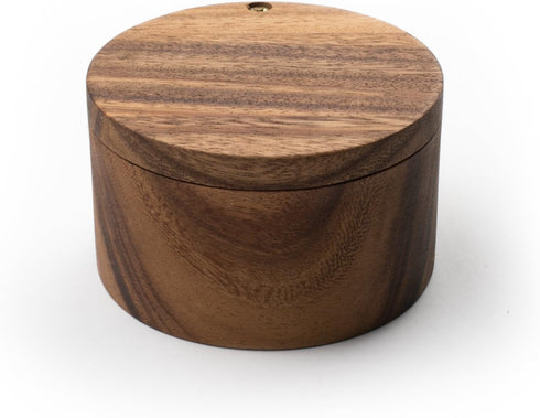 Ironwood Gourmet 28221 Appalachian Salt Cellar, Acacia Wood, 4 x 4 x 2.5 inches, Brown...